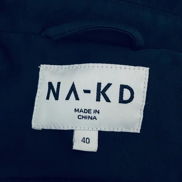 NA-KD Women's Elegant Black Blazer - Picture 13 of 13